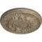 Ekena Millwork Odessa Ceiling Medallion (Fits Canopies up to 2 1/2"), 7 1/2"OD x 1 1/8"P, Gobi Desert Crackle CM07ODGDC - alternate 5